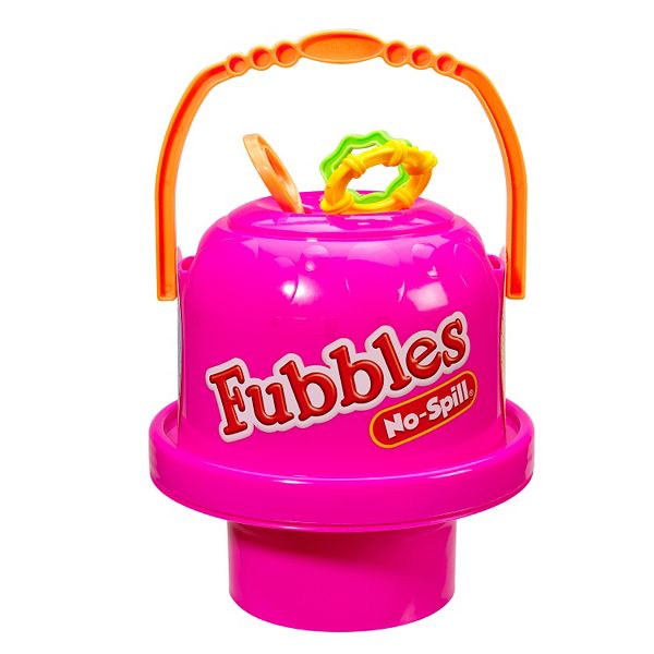 Steel Blue Little Kids Fubbles No Spill Big Bubble Bucket 