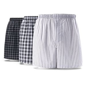 Big & Tall Hanes 3-pack Woven Boxers