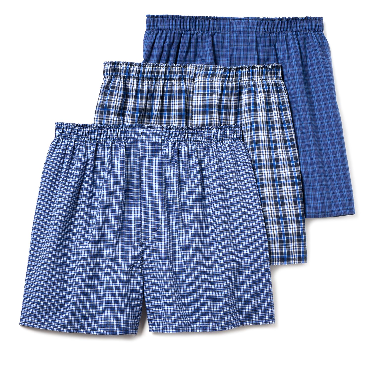 Image for Hanes Big & Tall 3-pack Woven Boxers at Kohl's.