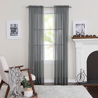 Miller Curtains Preston Rod Pocket 1-Panel Window Curtain