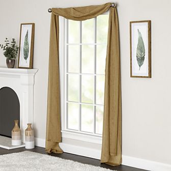 Miller Curtains Preston Window Scarf