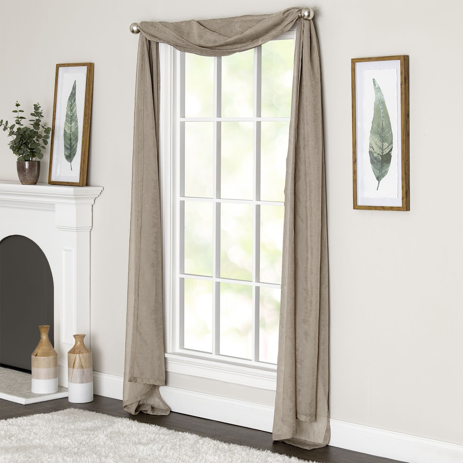 window scarf images