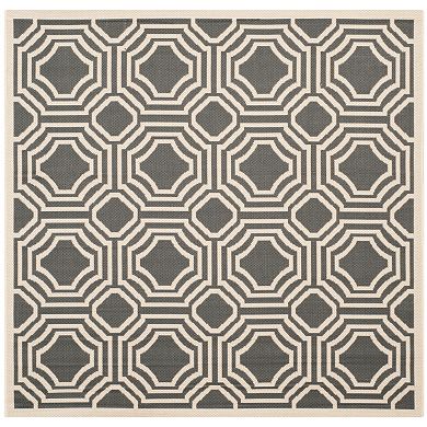 Safavieh Courtyard Geo Indoor Outdoor Rug