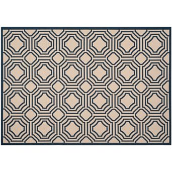 Safavieh Courtyard Geo Indoor Outdoor Rug