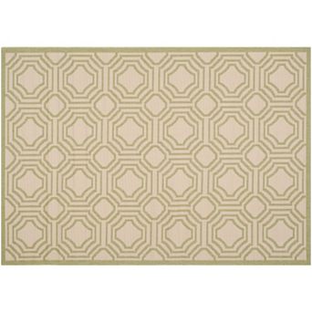 Safavieh Courtyard Geo Indoor Outdoor Rug