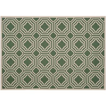 Safavieh Courtyard Geo Indoor Outdoor Rug