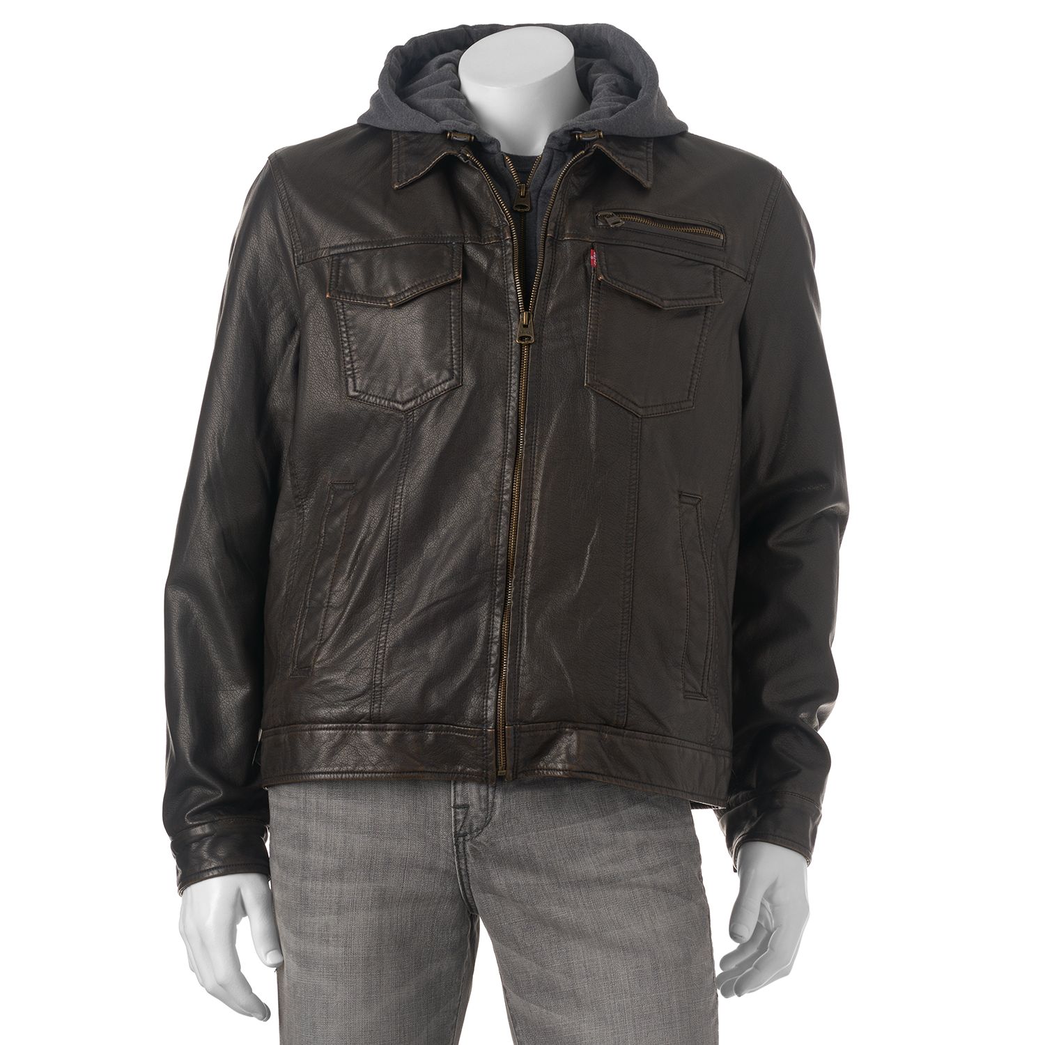 Men's Levi's® Sherpa-Lined Faux-Leather 