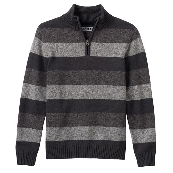 Boys 8-20 Silver Lake Striped Pullover Sweater
