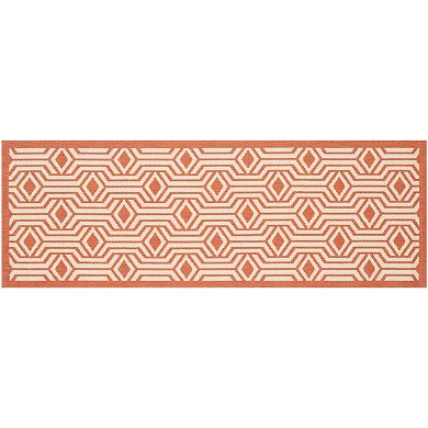 Safavieh Courtyard Diamond Geometric Indoor Outdoor Rug