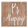 Belle Maison "Be Happy" Box Sign Art