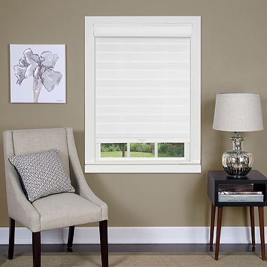 Achim Cordless Celestial Sheer Double Layered Shade
