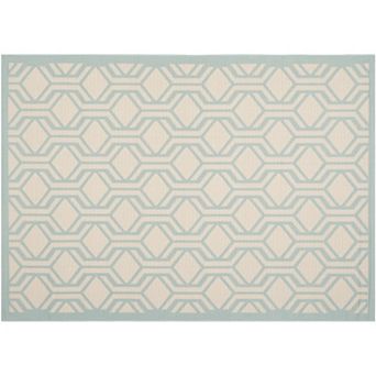 Safavieh Courtyard Chainlinks Geometric Indoor Outdoor Rug