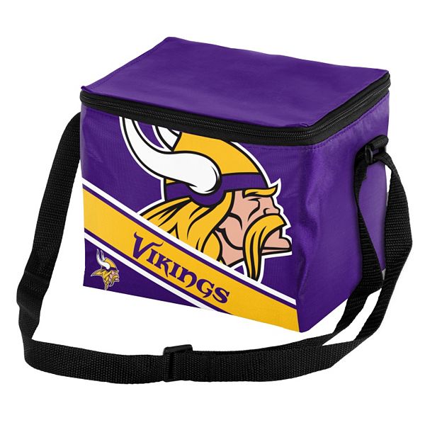 Minnesota Vikings Metal Lunch Box with Thermos 