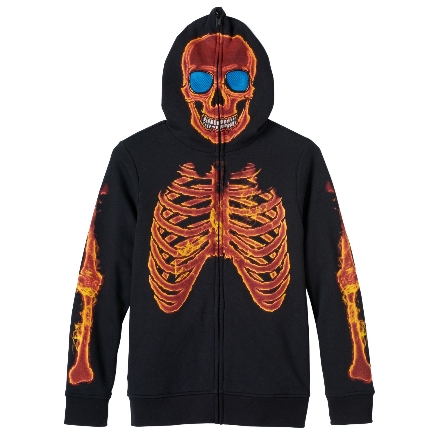 boys skeleton hoodie