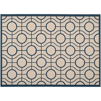 Safavieh Courtyard Galaxy Geometric Indoor Outdoor Rug
