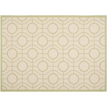 Safavieh Courtyard Galaxy Geometric Indoor Outdoor Rug