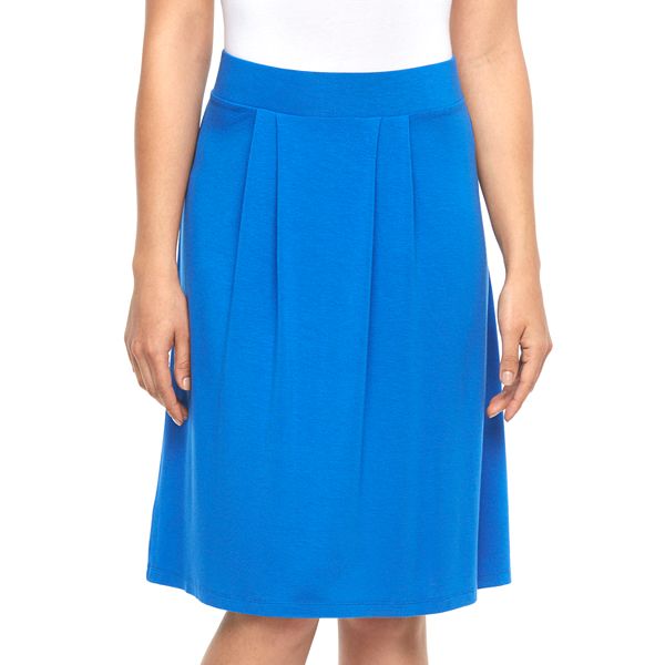 Women's Dana Buchman Solid Pleated Skirt
