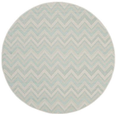 Safavieh Courtyard Chevron Stripe Indoor Outdoor Rug