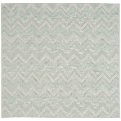 Safavieh Courtyard Chevron Stripe Indoor Outdoor Rug