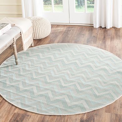 Safavieh Courtyard Chevron Stripe Indoor Outdoor Rug