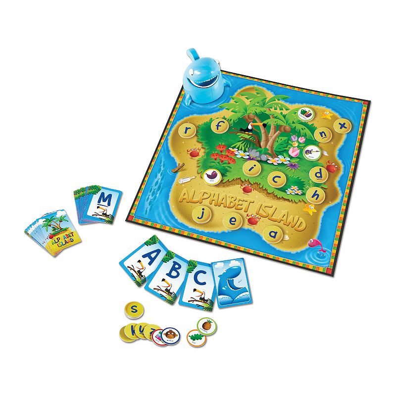 Learning Resources Alphabet Island Game, Multicolor
