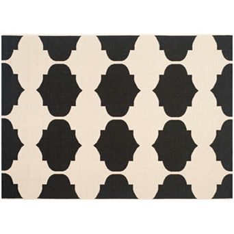 Safavieh Courtyard Jasmine Quatrefoil Indoor Outdoor Rug