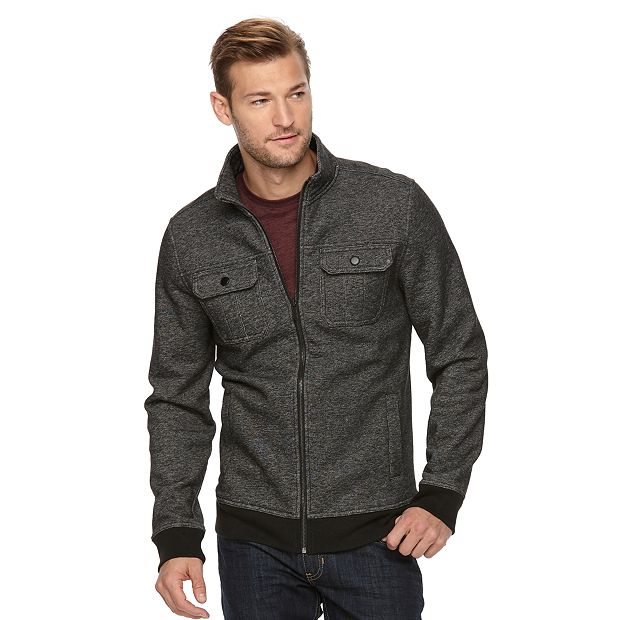 Men's Apt. 9® Modern-Fit Four-Pocket Marled Military Jacket