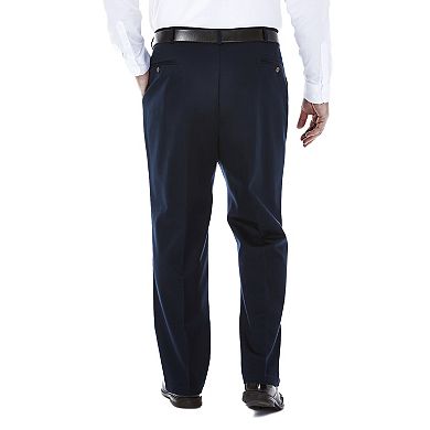 Big & Tall Haggar® Work to Weekend® Classic-Fit Flat-Front Expandable Waist Pants