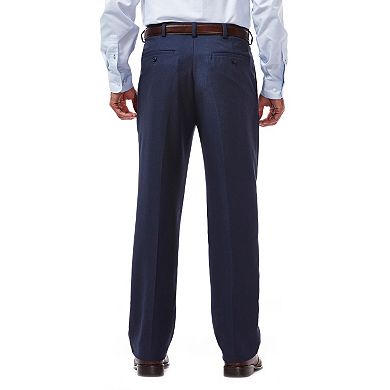 Big & Tall Haggar® Cool 18® Classic-Fit Pleated No-Iron Expandable Waist Pants