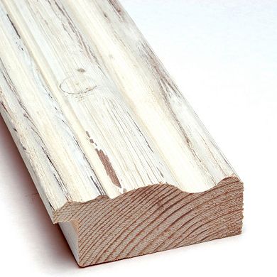 Amanti Art Country Whitewash Distressed Wood Cork Bulletin Board