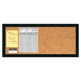 Amanti Art Mezzanotte Cork Bulletin Board