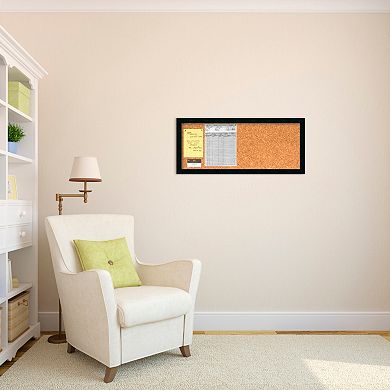 Amanti Art Mezzanotte Cork Bulletin Board