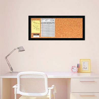Amanti Art Mezzanotte Cork Bulletin Board