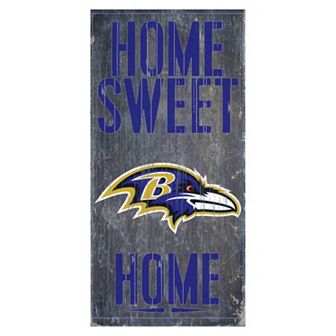 Baltimore Ravens Home Sweet Home Sign