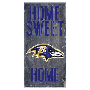 Baltimore Ravens Home Sweet Home Sign
