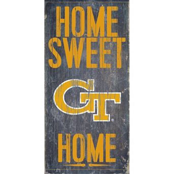 Georgia Tech Yellow Jackets Sweet Home Wall Art
