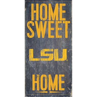 LSU Tigers Sweet Home Wall Art