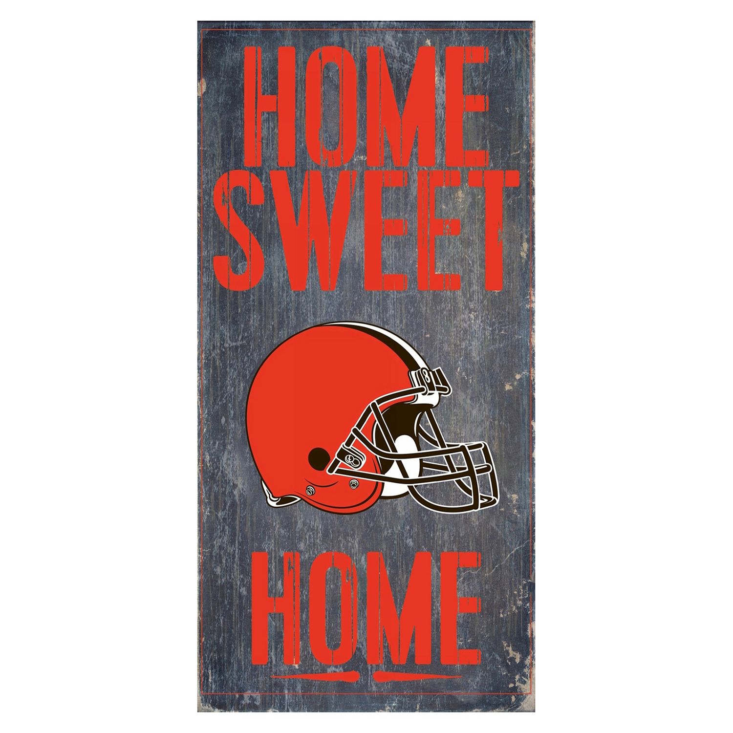 Evergreen Brown & Red 'Welcome' Cleveland Browns Wall Art