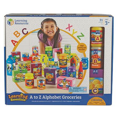 Learning Resources A to Z Alphabet Groceries