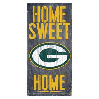 Green Bay Packers Home Sweet Home Sign