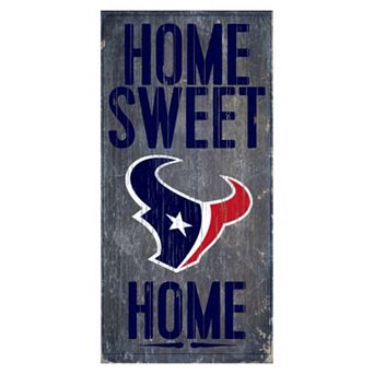 Houston Texans Home Sweet Home Sign