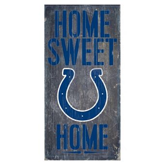 Indianapolis Colts Home Sweet Home Sign