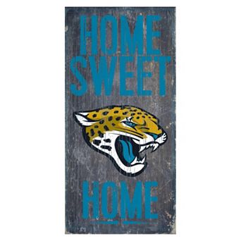 Jacksonville Jaguars Home Sweet Home Sign