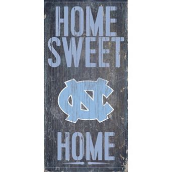 North Carolina Tar Heels Sweet Home Wall Art