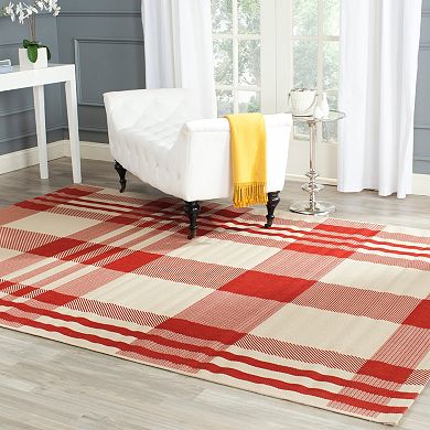 Safavieh Courtyard Tartan Plaid Indoor Outdoor Rug