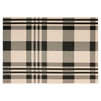 Safavieh Courtyard Tartan Plaid Indoor Outdoor Rug