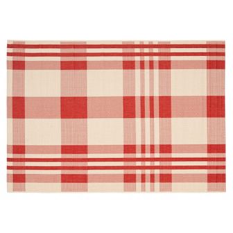 Safavieh Courtyard Tartan Plaid Indoor Outdoor Rug