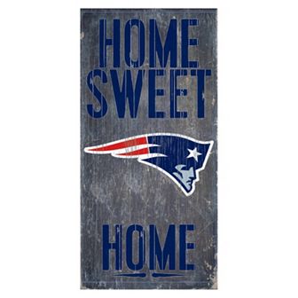 New England Patriots Home Sweet Home Sign