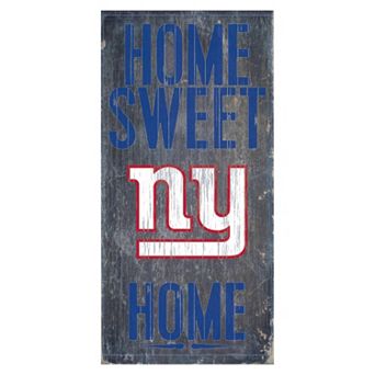 New York Giants Home Sweet Home Sign