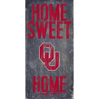 Oklahoma Sooners Sweet Home Wall Art